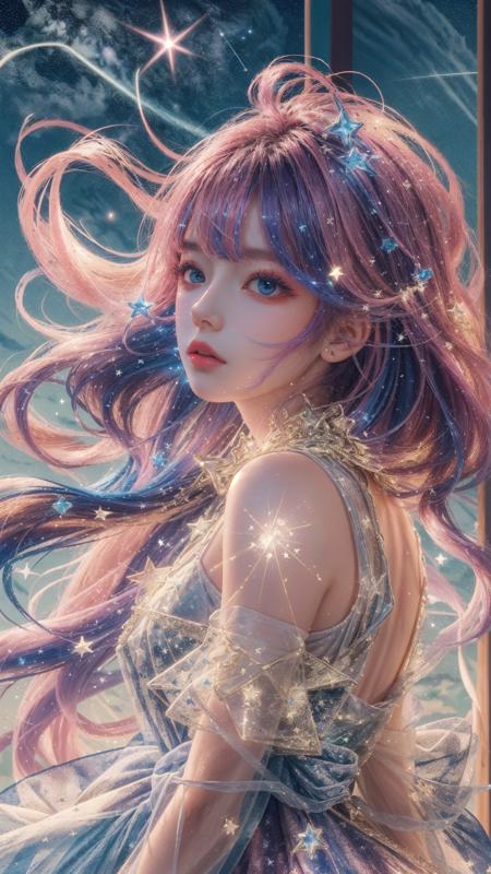 12189-3135381274-masterpiece, best quality,highres, 1girl, pink hair, stars in the eyes, messy floating hair, colored inner hair, Starry sky ador.png